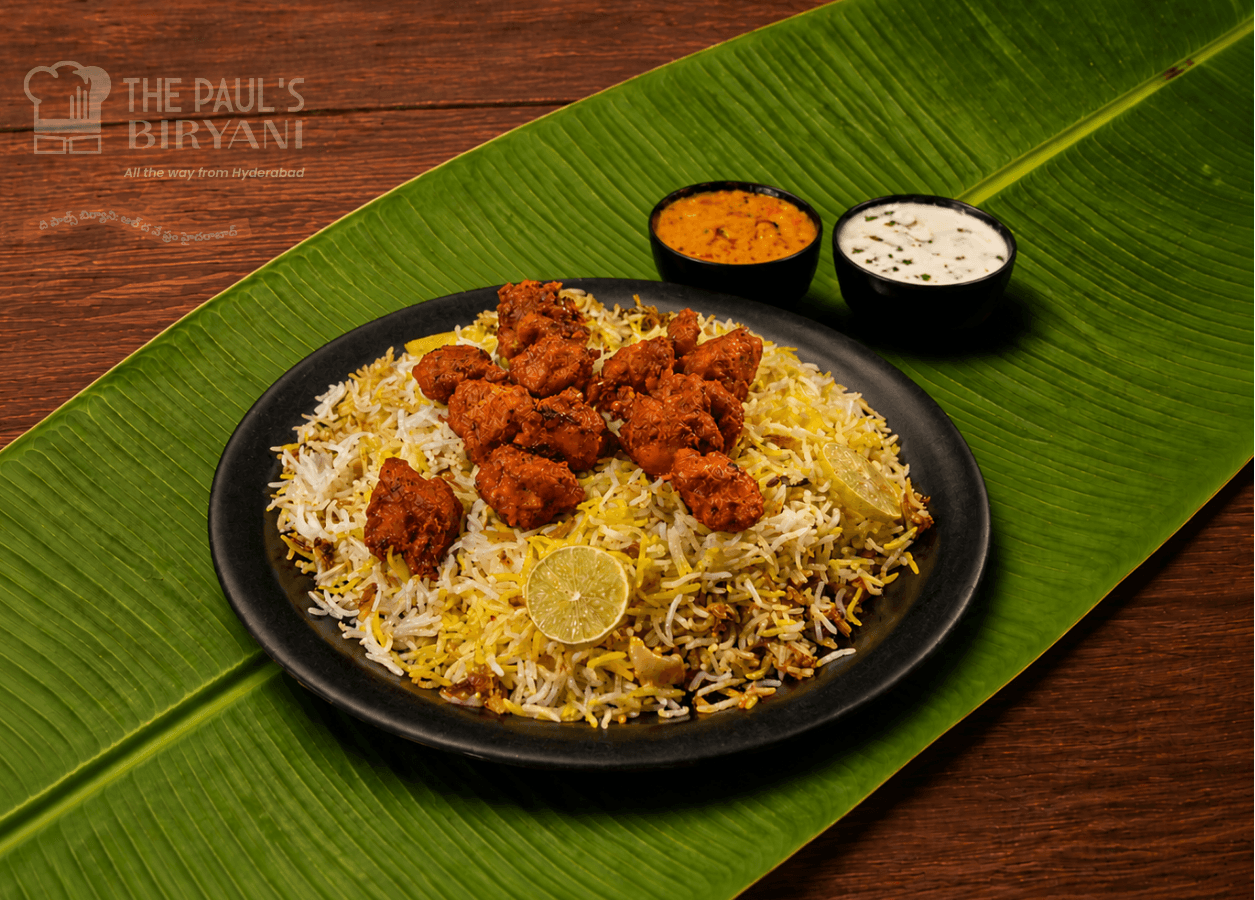 Chicken 65 Hyderabadi Biryani