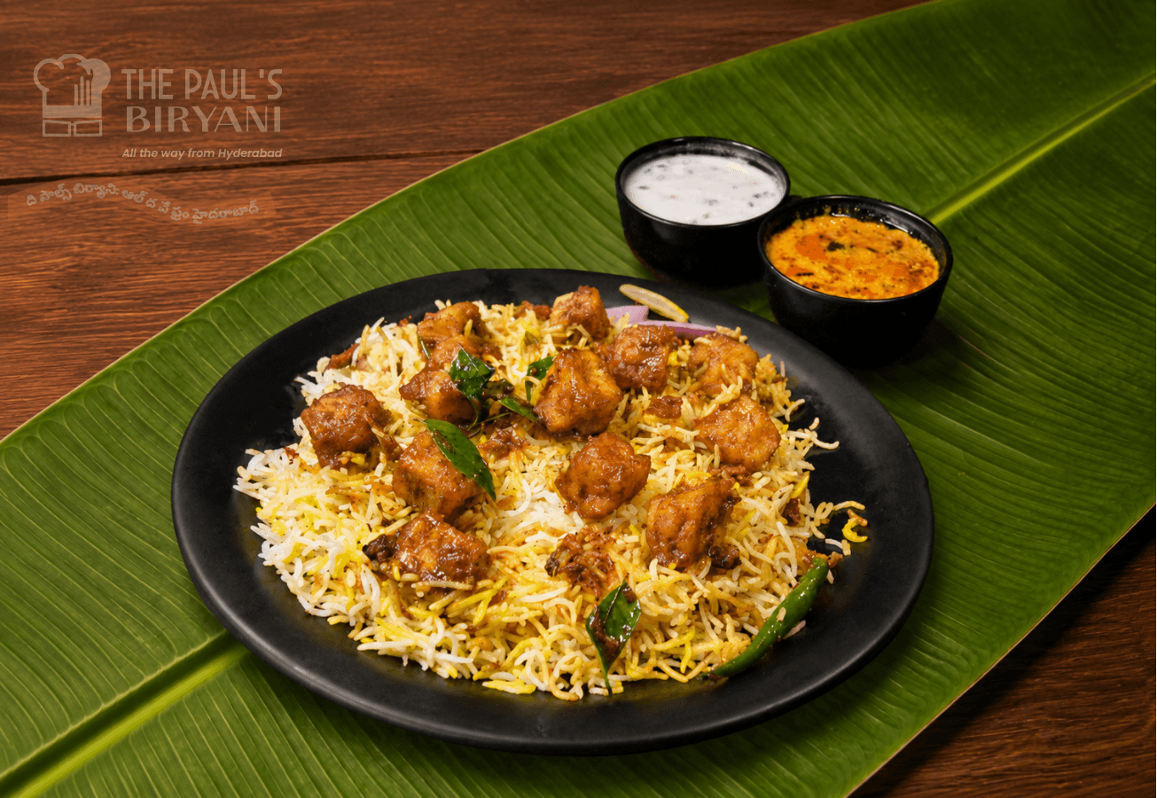 Paneer Hyderabadi Biryani