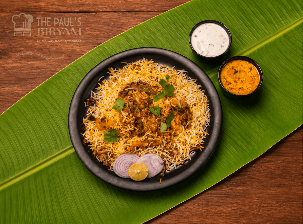 Veg Dum Hyderabadi Biryani